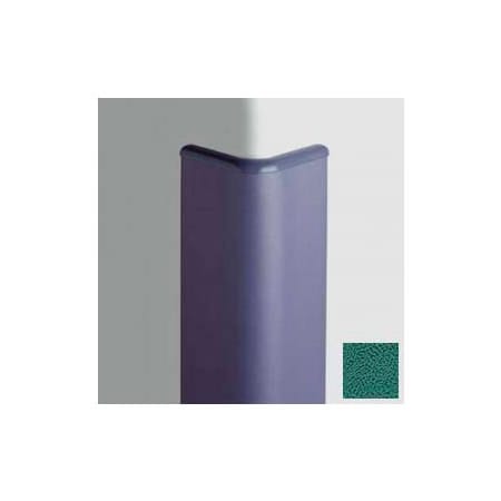Pawling Surface Mounted Corner Guard Bullnose 90Deg, 3'' Wings, 8'H W/Caps, Grotto CG-30-8-300
